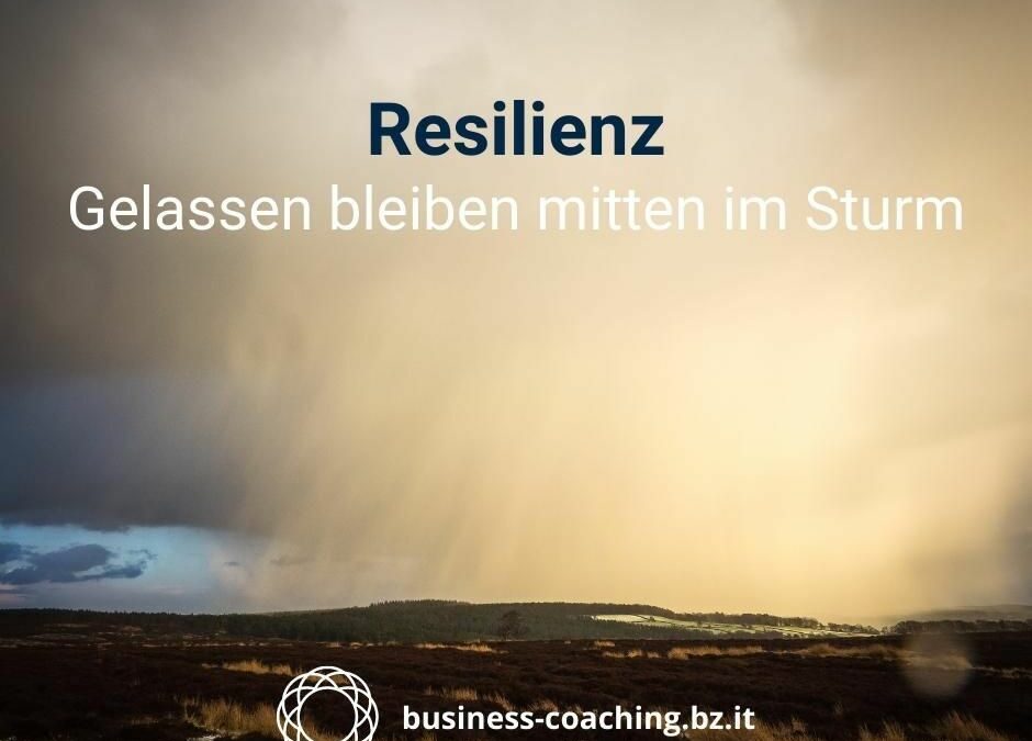 Resilient bleiben – auch wenn es gerade schwierig ist