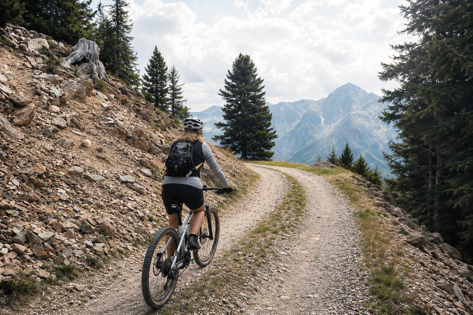 Biking